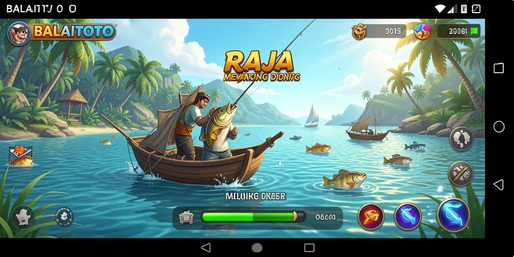 Tangkapan besar di BALAITOTO, pemandangan indah saat memancing.