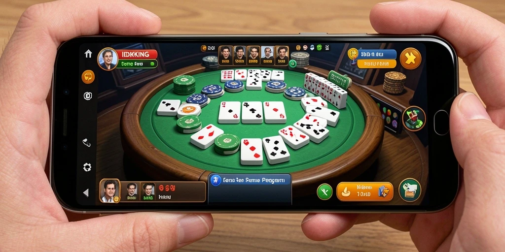 Tampilan gameplay Domino yang menarik di IDRKING.