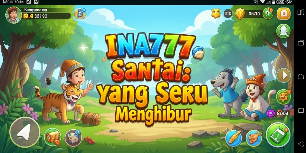 Tampilan gameplay INA777 yang menyenangkan dan penuh warna.