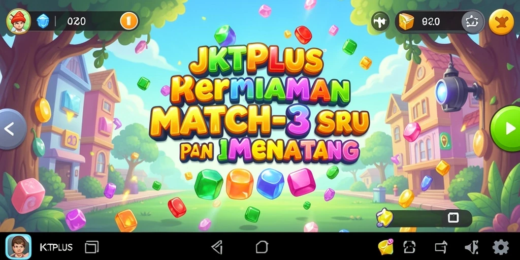 Tampilan gameplay <strong>JKTPLUS</strong> yang seru dan menantang.
